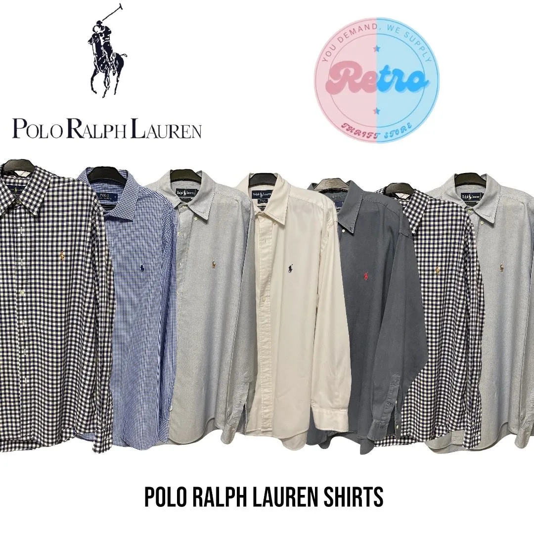 Ralph Lauren Polo Shirts 10 Pieces