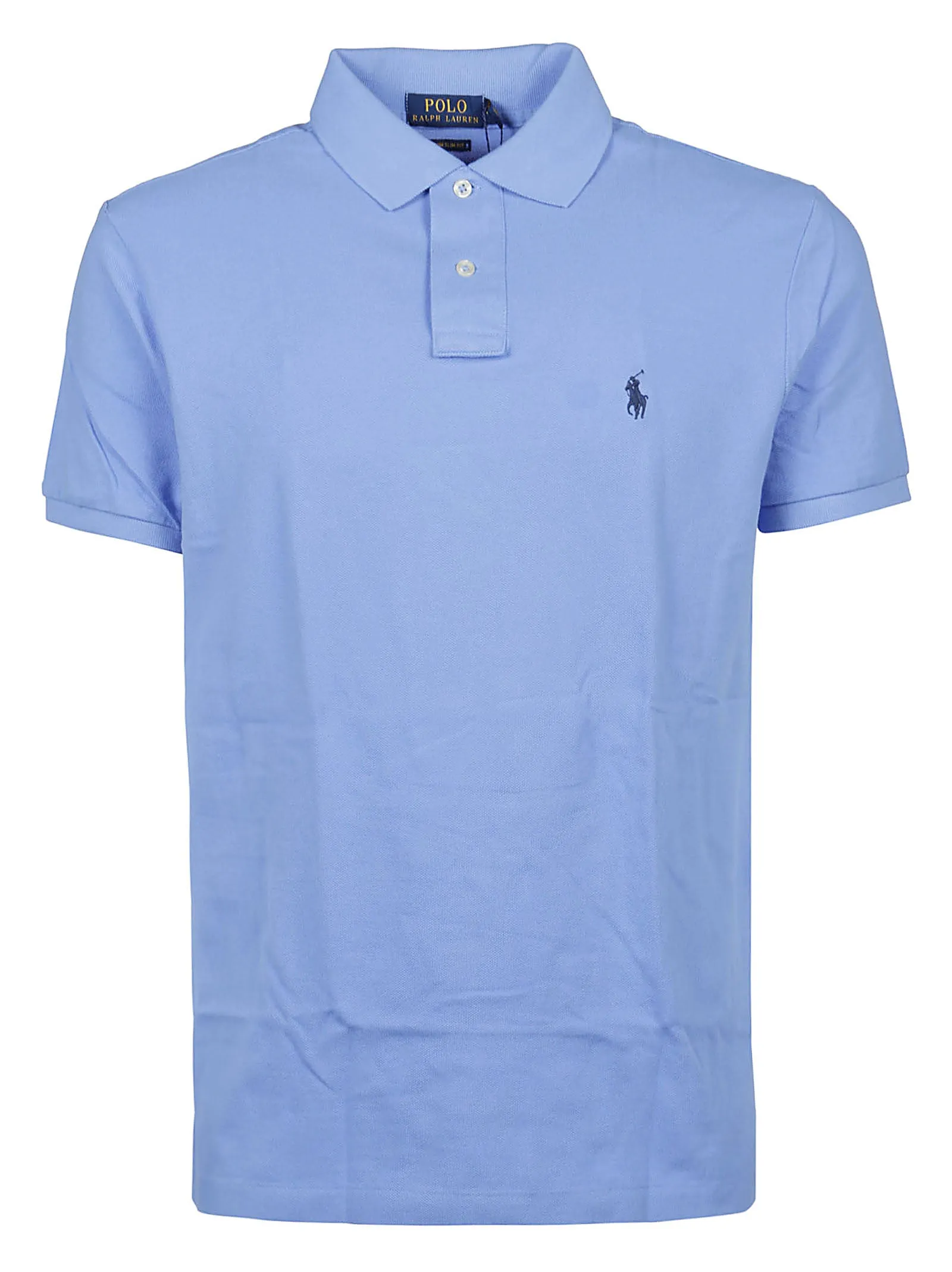 Ralph Lauren Short-Sleeve Polo Shirt with Embroidered Logo.