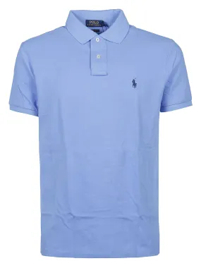 Ralph Lauren Short-Sleeve Polo Shirt with Embroidered Logo.