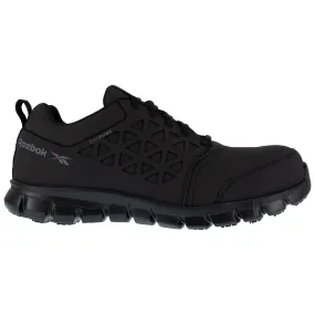 Reebok Men's Black Textile Oxfords Sublite Cushion Work CT Shoes -> Reebok Men's Black Work Shoes – Sublite Cushion Oxfords