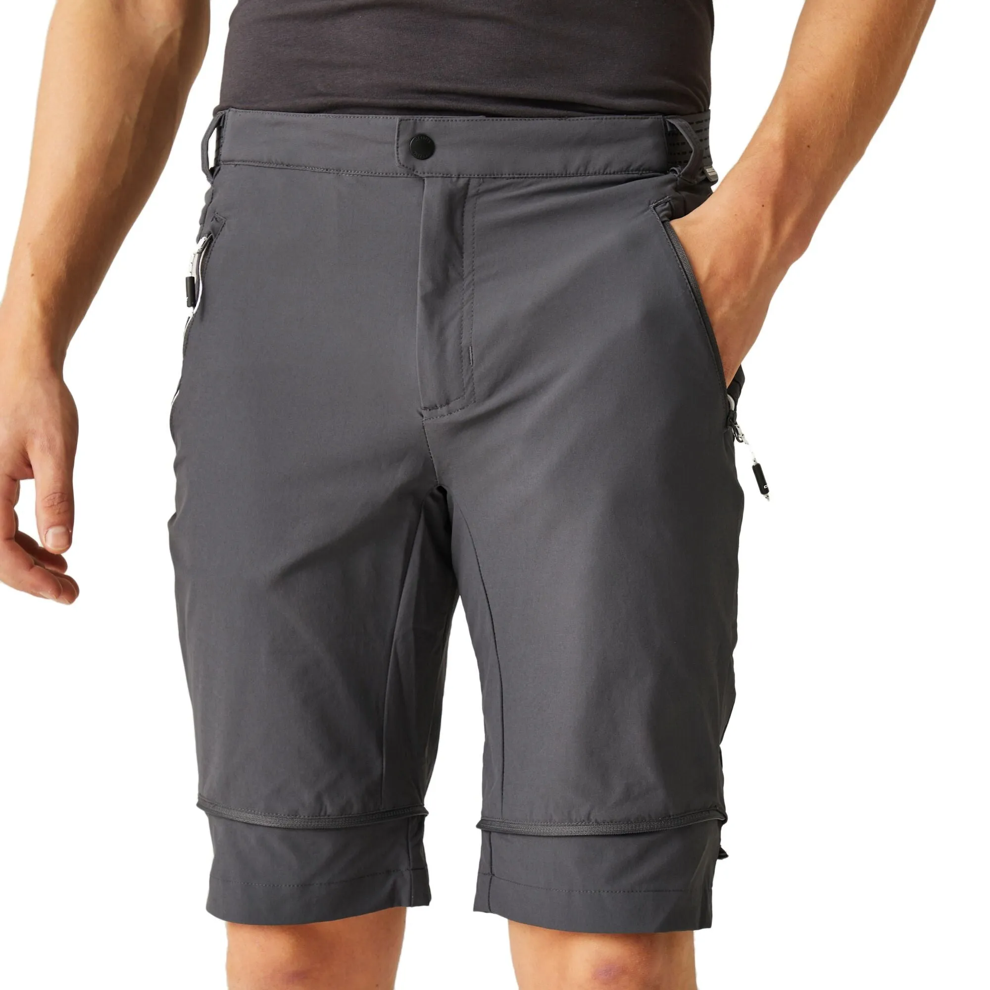 Regatta Mens Mountain Zip Off Walking Trousers