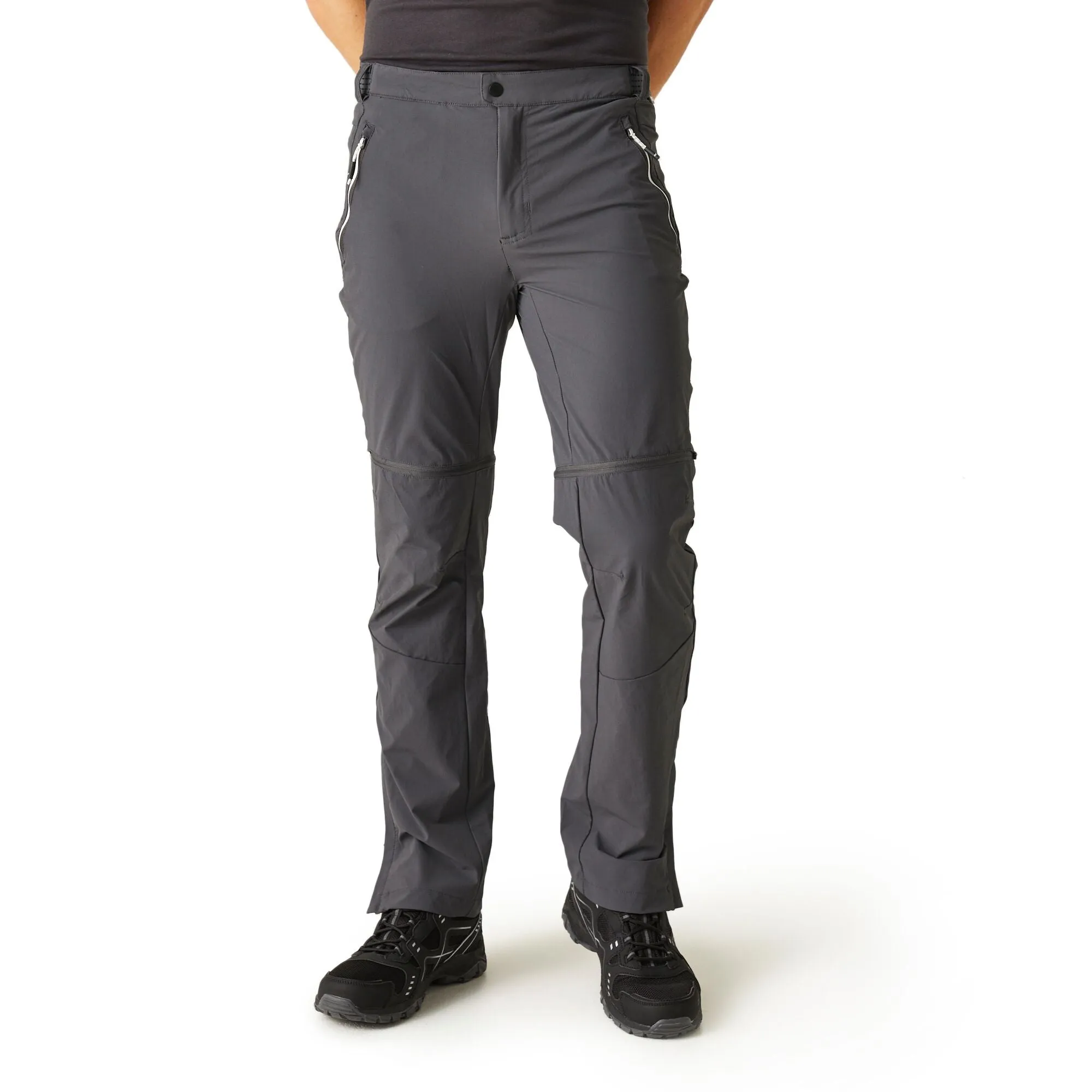 Regatta Mens Mountain Zip Off Walking Trousers