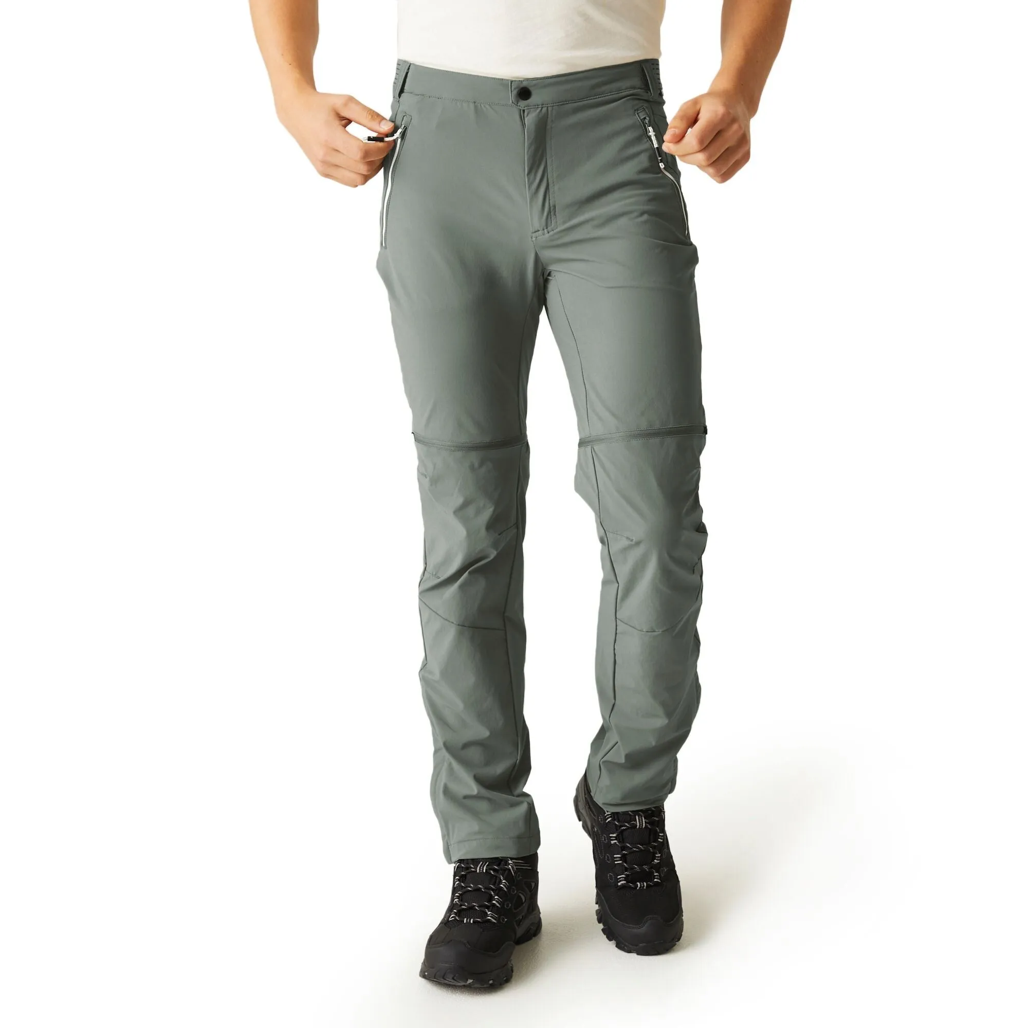 Regatta Mens Mountain Zip Off Walking Trousers