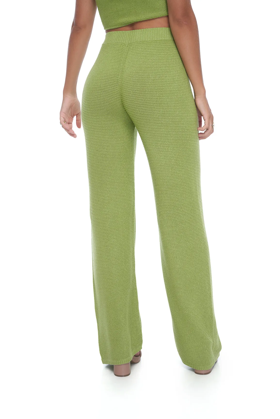 Rhoda Knit Pant - Lime