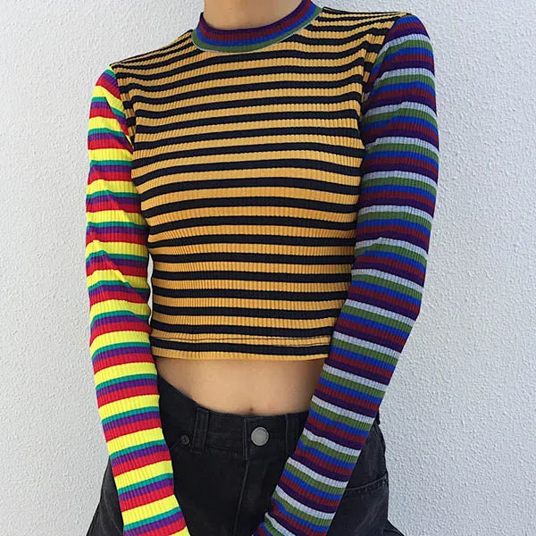 Ribbed Crop Knit