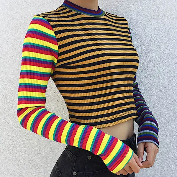 Ribbed Crop Knit