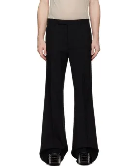 Rick Owens Black Porterville Wide Astaires Trousers