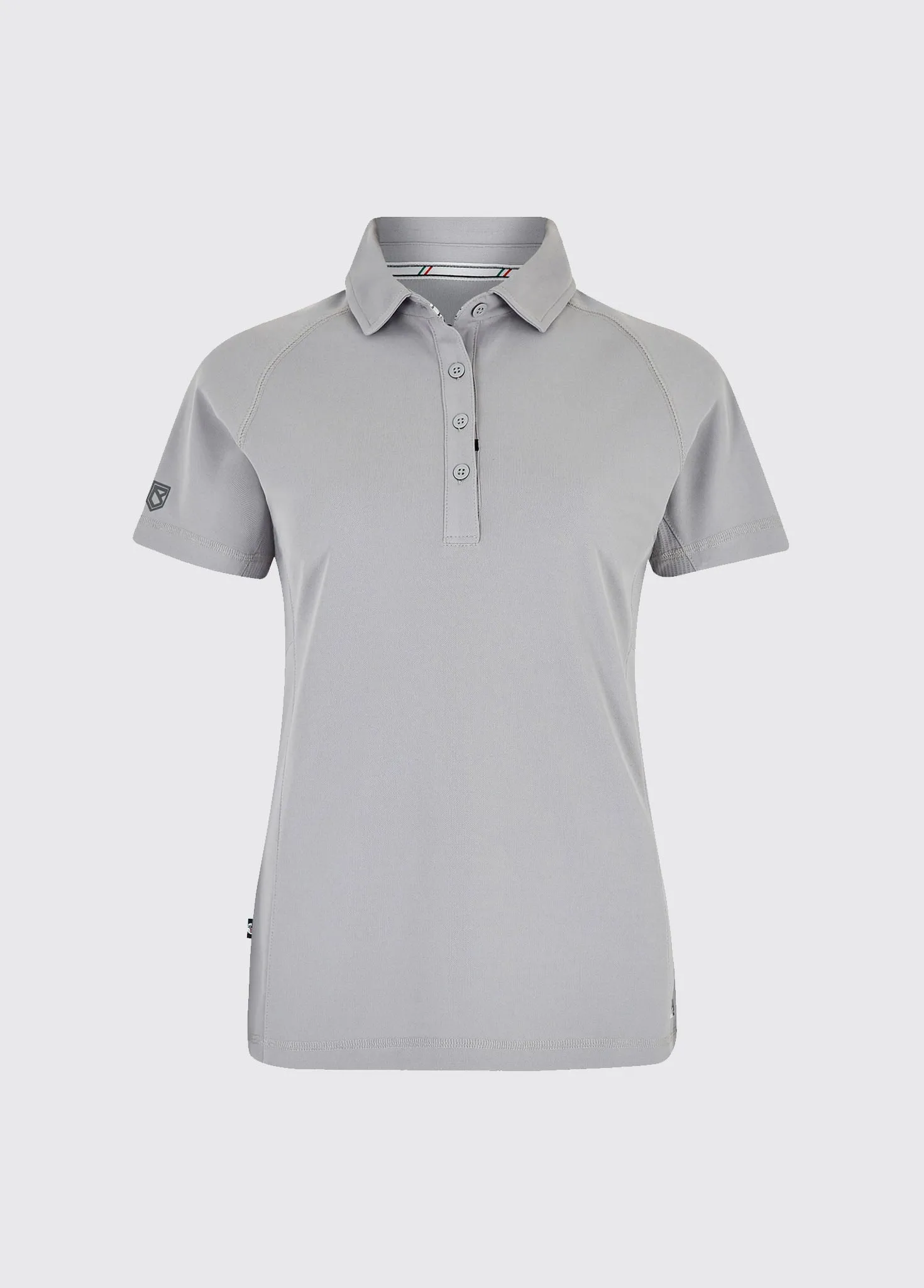 Riviera Women's Technical Polo - Platinum