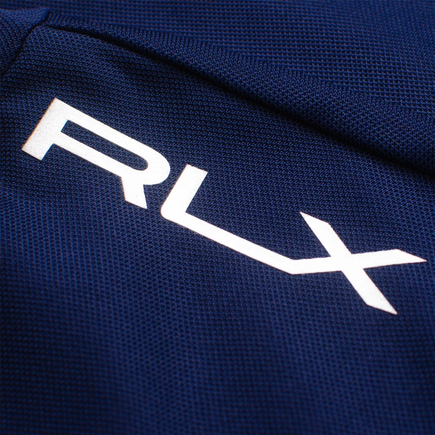 RLX French Navy/Lifeboat Orange Polo Shirt - SS23