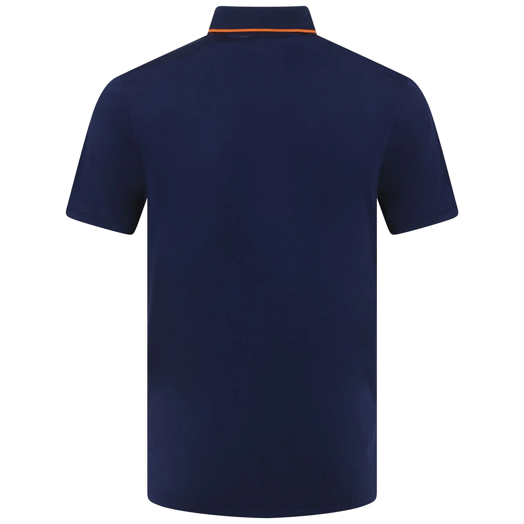 RLX French Navy/Lifeboat Orange Polo Shirt - SS23