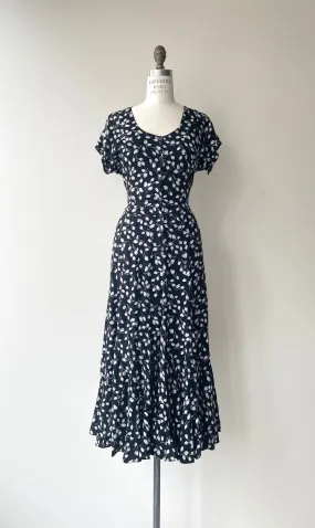 Rose Print Dress | Vintage 1990s