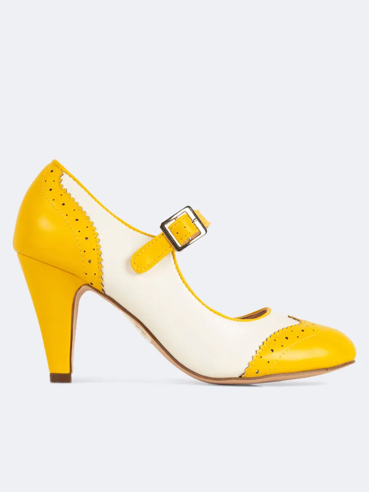 Oxford Heel with Rounded Toe