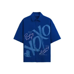 Royal Blue XOXO Shirt