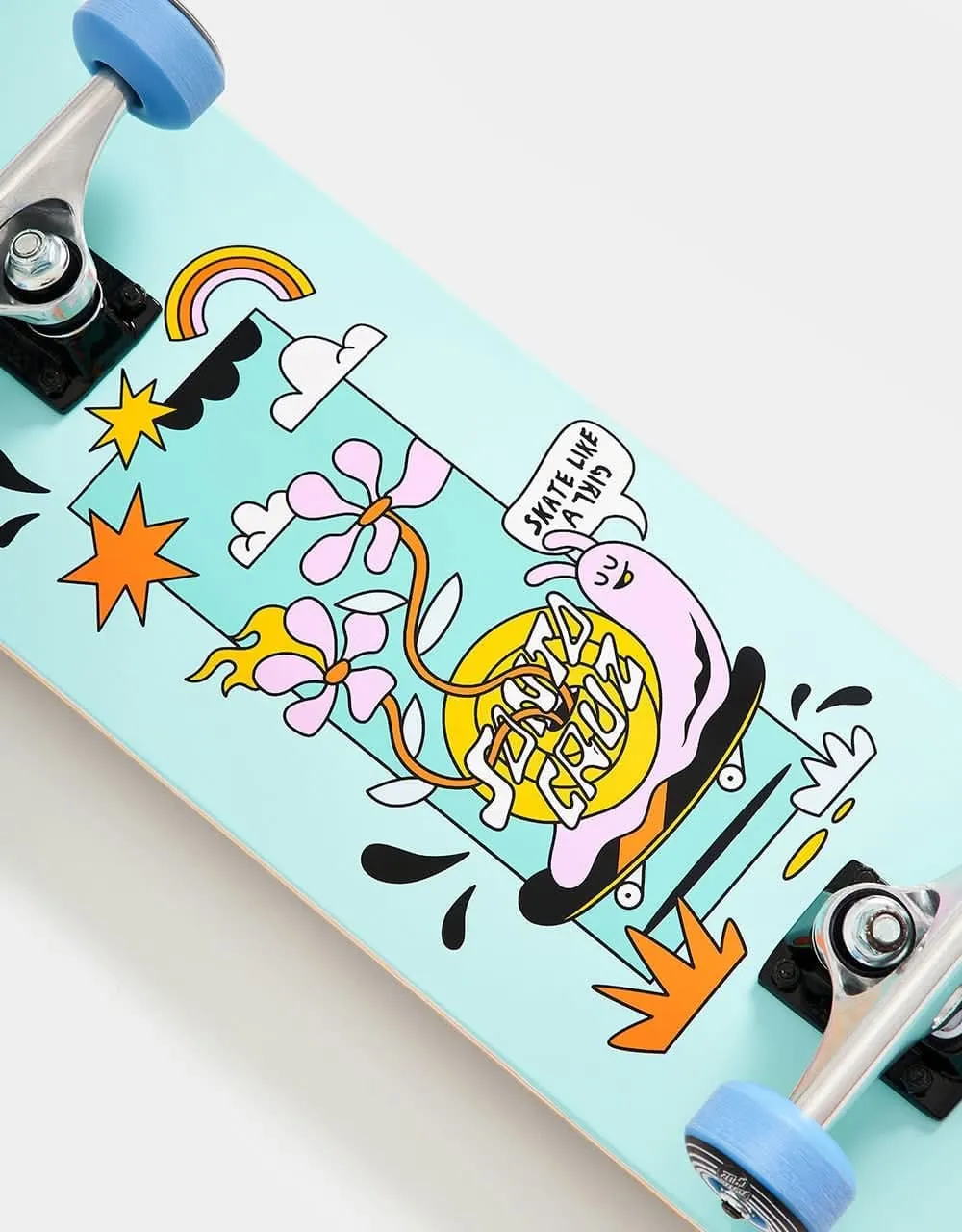 Santa Cruz x Skate Like a Girl Complete Skateboard - 8