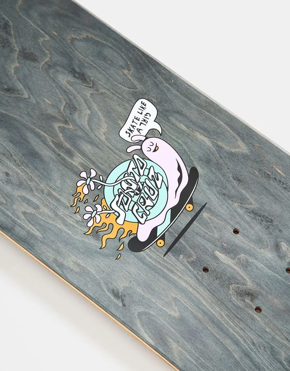 Santa Cruz x Skate Like a Girl Skateboard Deck - 8