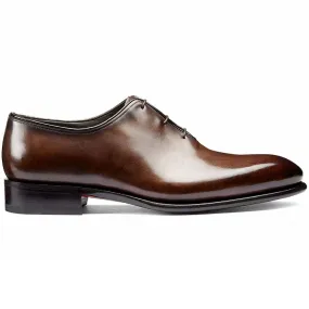 Santoni People Wholecut Brown Oxfords - Size 11.5