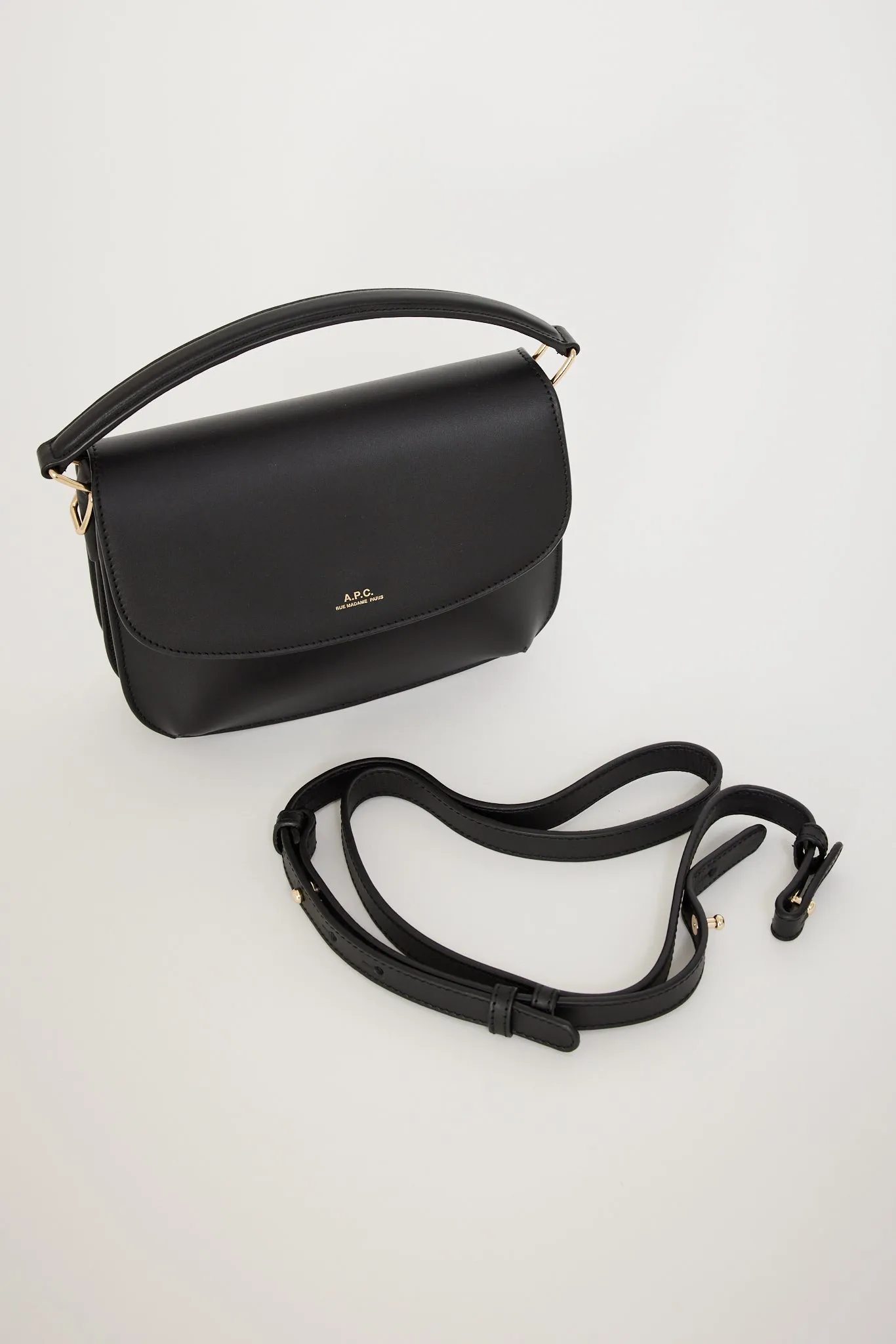 Sarah Shoulder Mini Bag Black