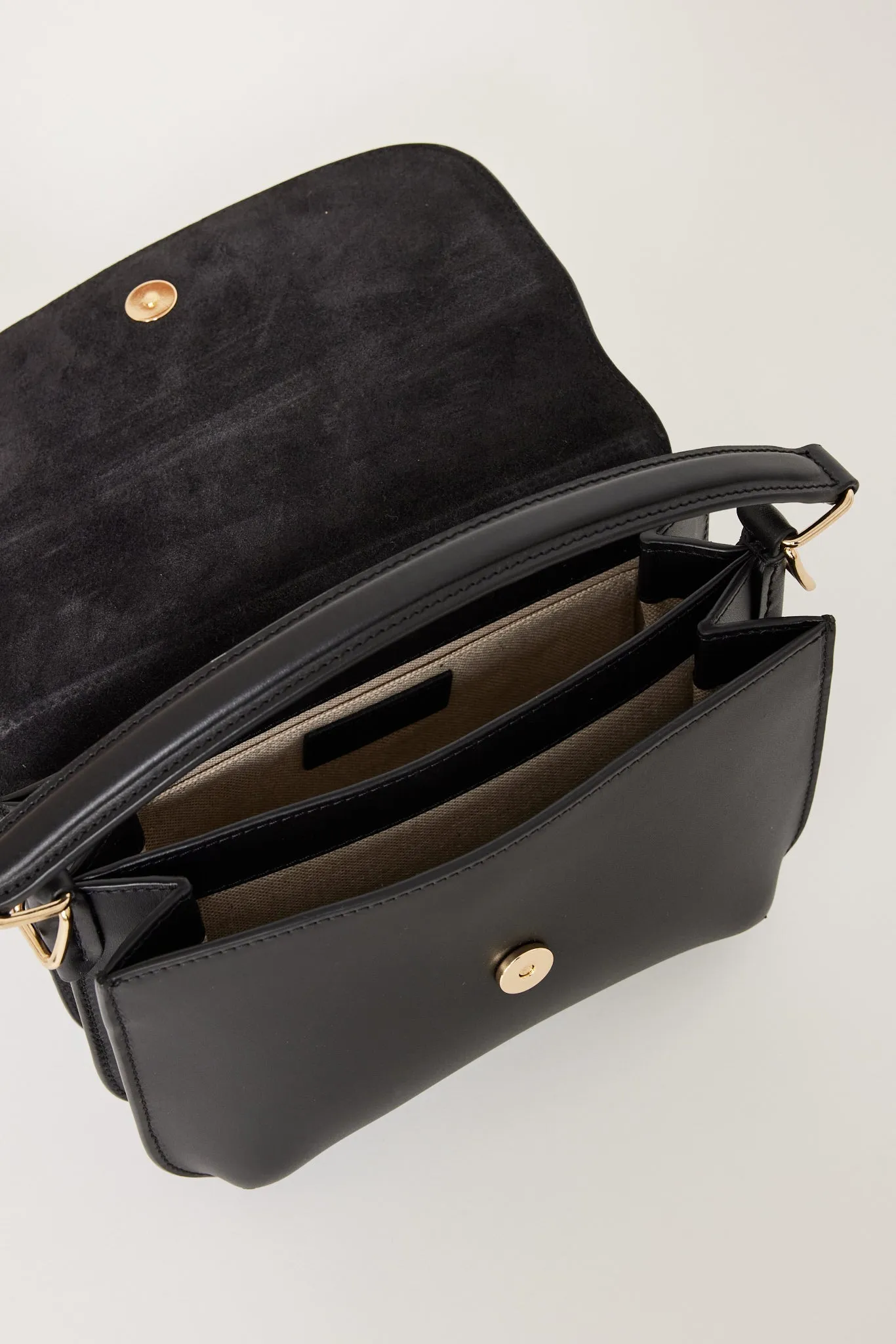 Sarah Shoulder Mini Bag Black