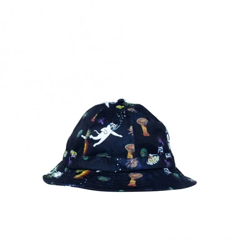 Scuba Nerm Bucket Hat - Black