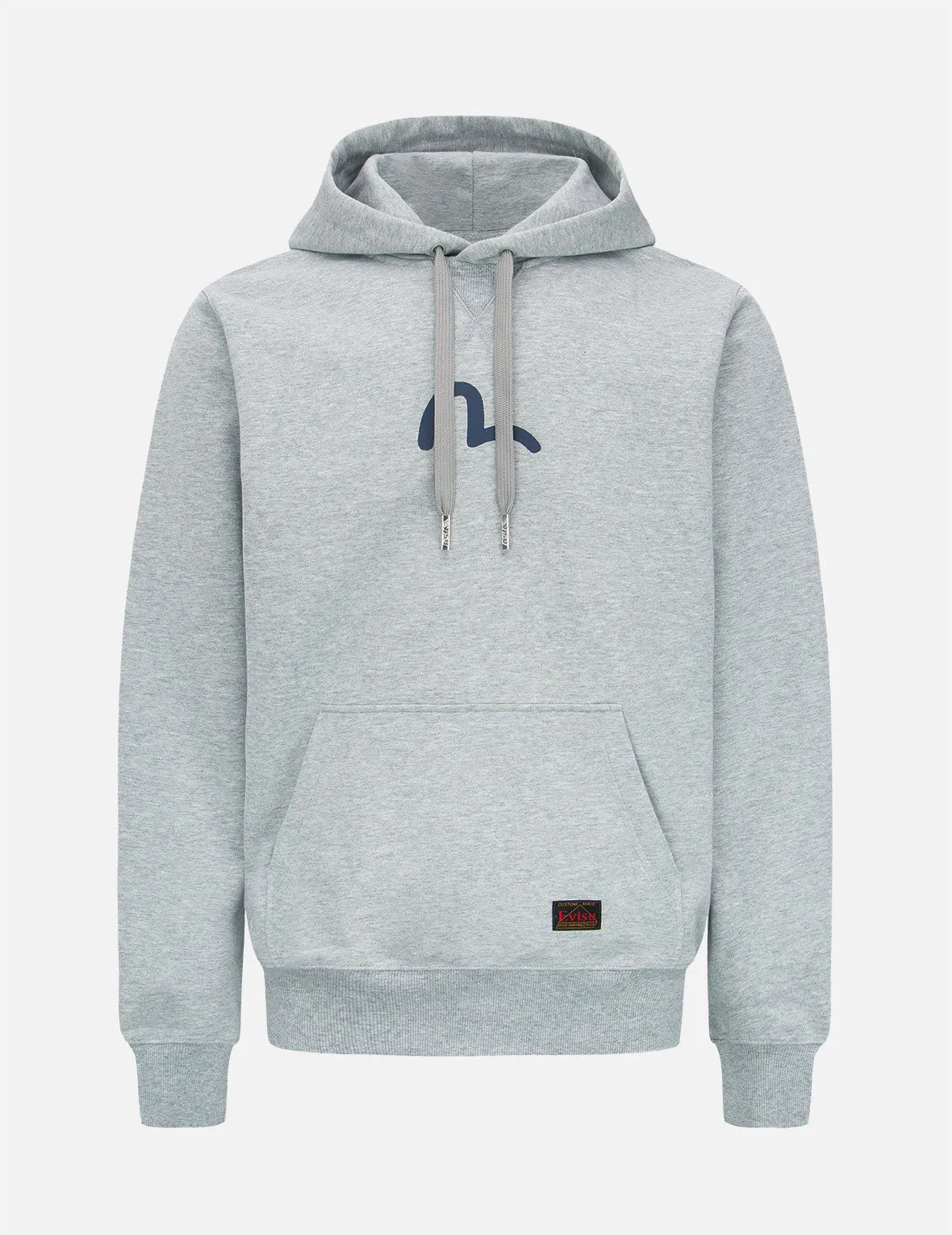 Seagull Print Hooded Sweatshirt