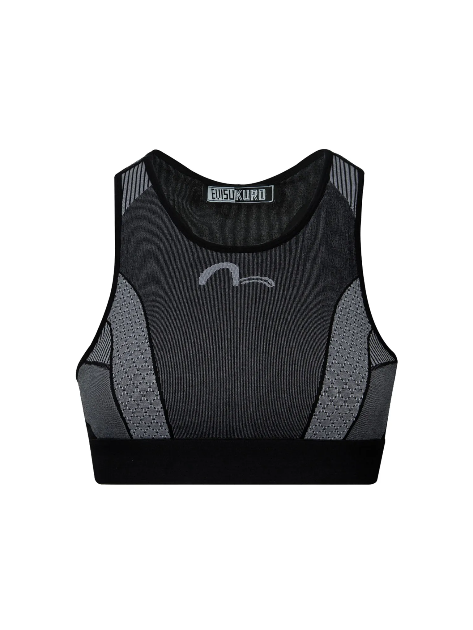 Seamless Athletic Multi Branding Regular Fit Bra Top