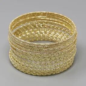 Set of Various Bangle Bracelets