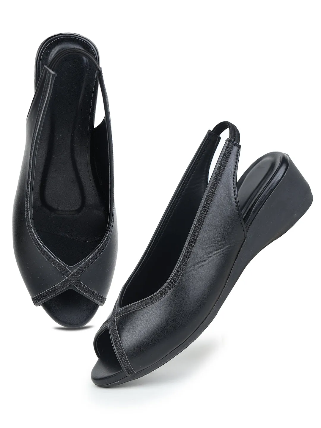 Shezone Black Women Heels