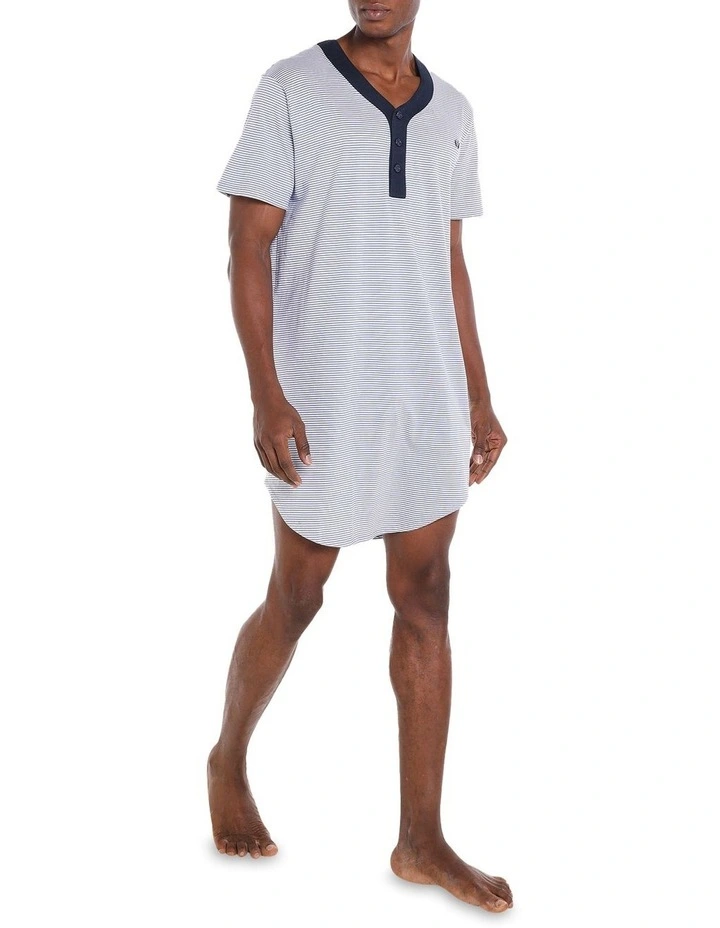 Short Sleeve Knit Nightshirt