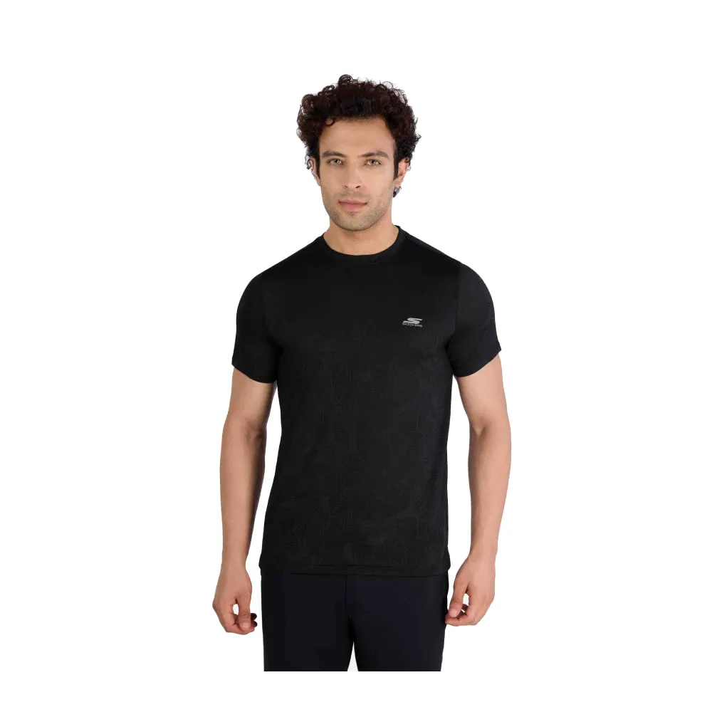 SKECHERS Men's Black SS Delta Top