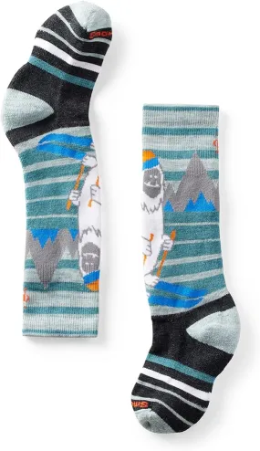 Smartwool Wintersport Full Cushion Yeti Pattern OTC Socks (Kid’s)