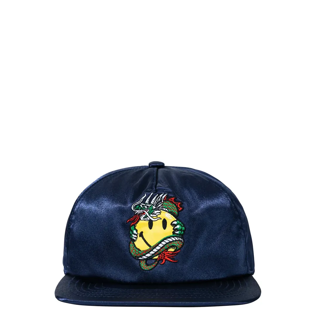 SMILEY SOUVENIR 5 PANEL HAT NAVY