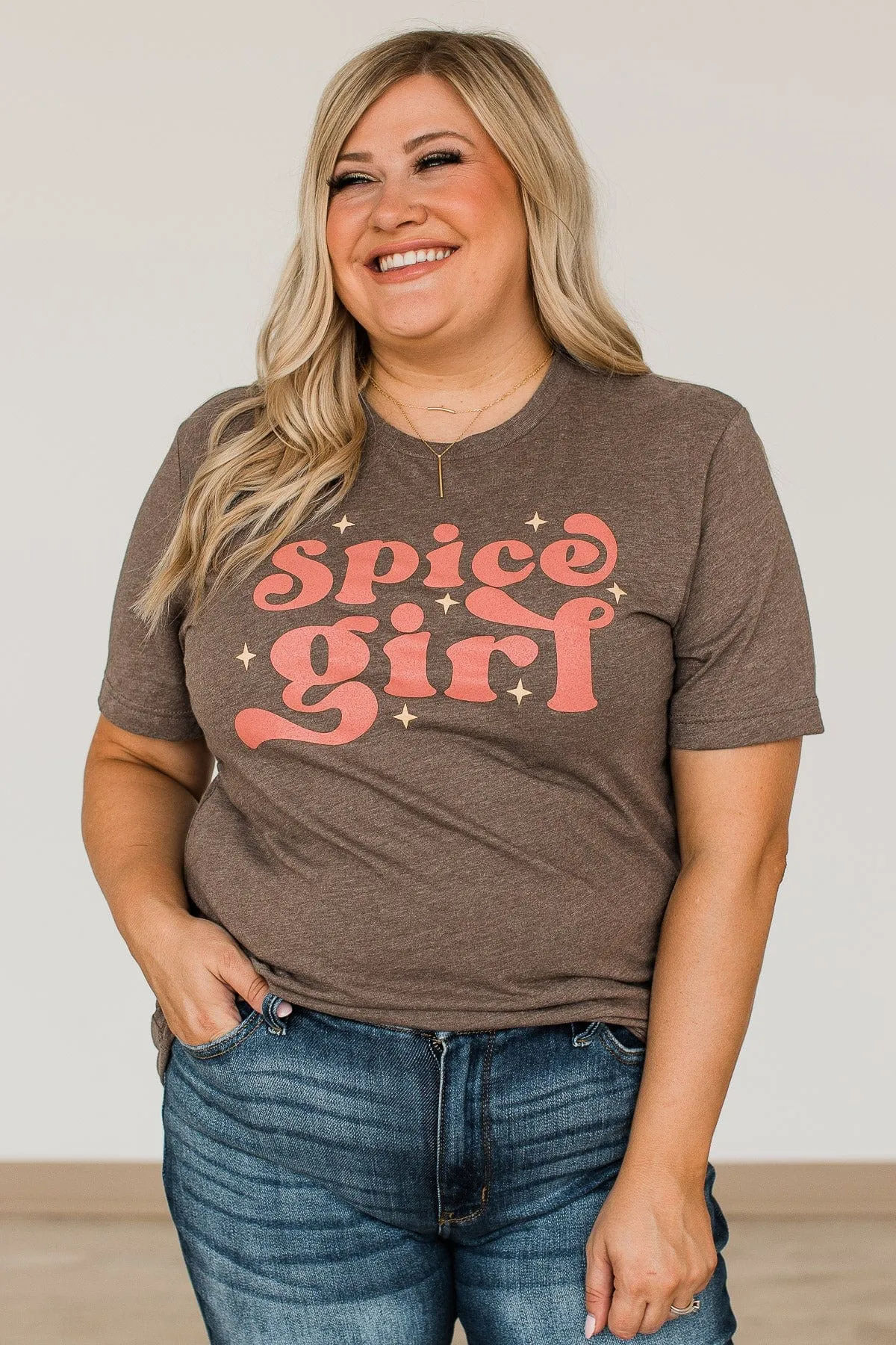 Spice Girl T-shirt - Mocha