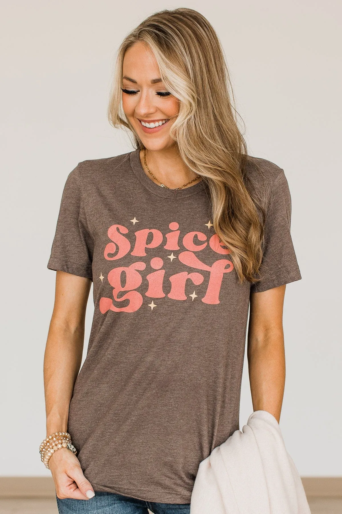 Spice Girl T-shirt - Mocha