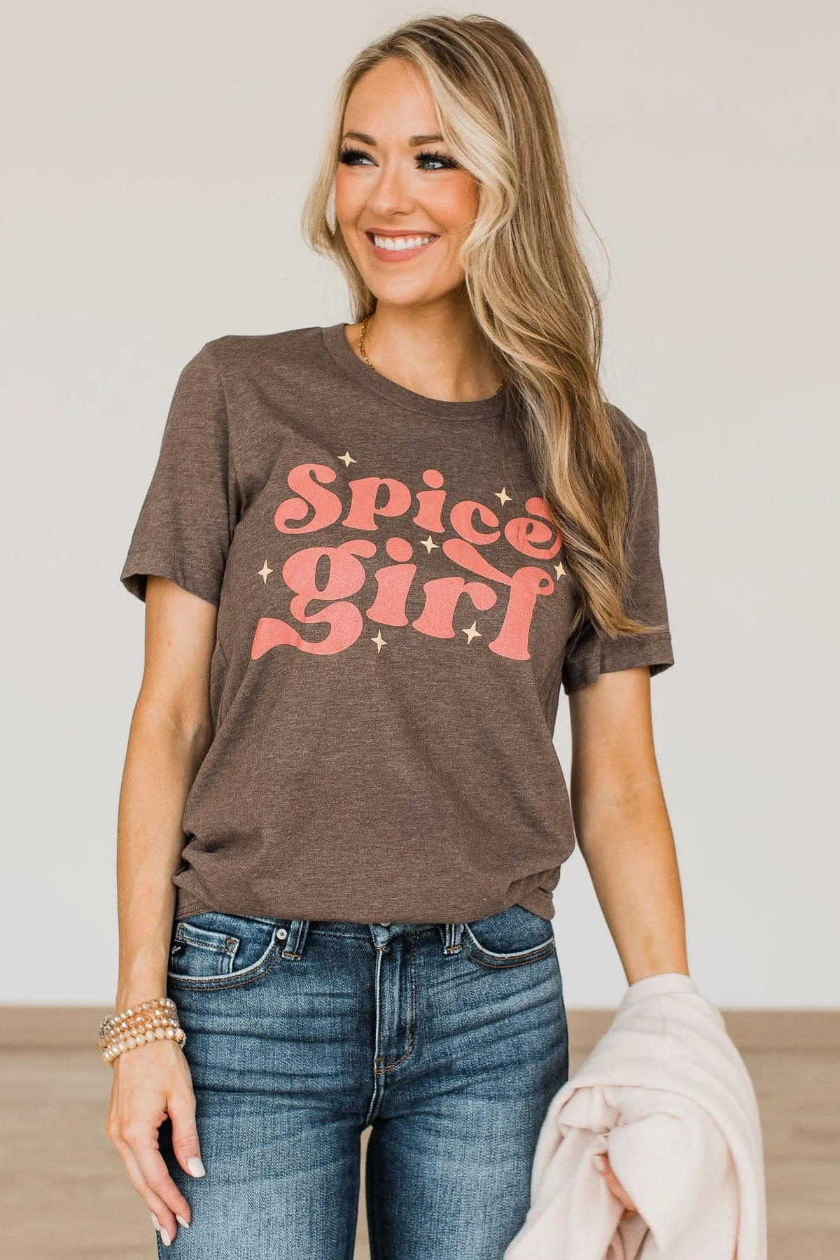 Spice Girl T-shirt - Mocha