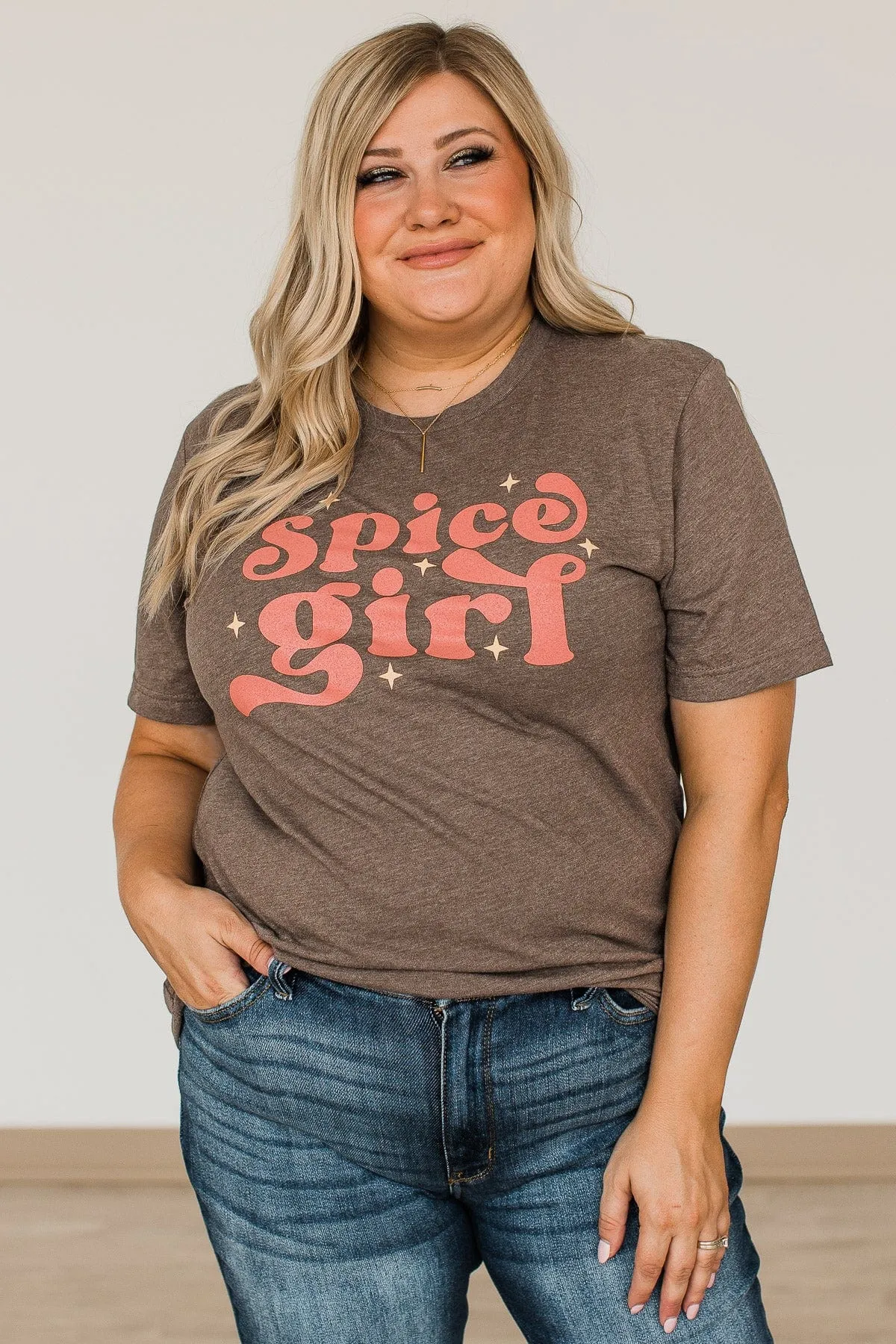 Spice Girl T-shirt - Mocha