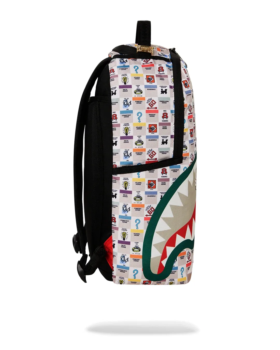 Sprayground Monopoly The Walk DLXSV Backpack B5861 can be rewritten as Sprayground Monopoly Backpack.