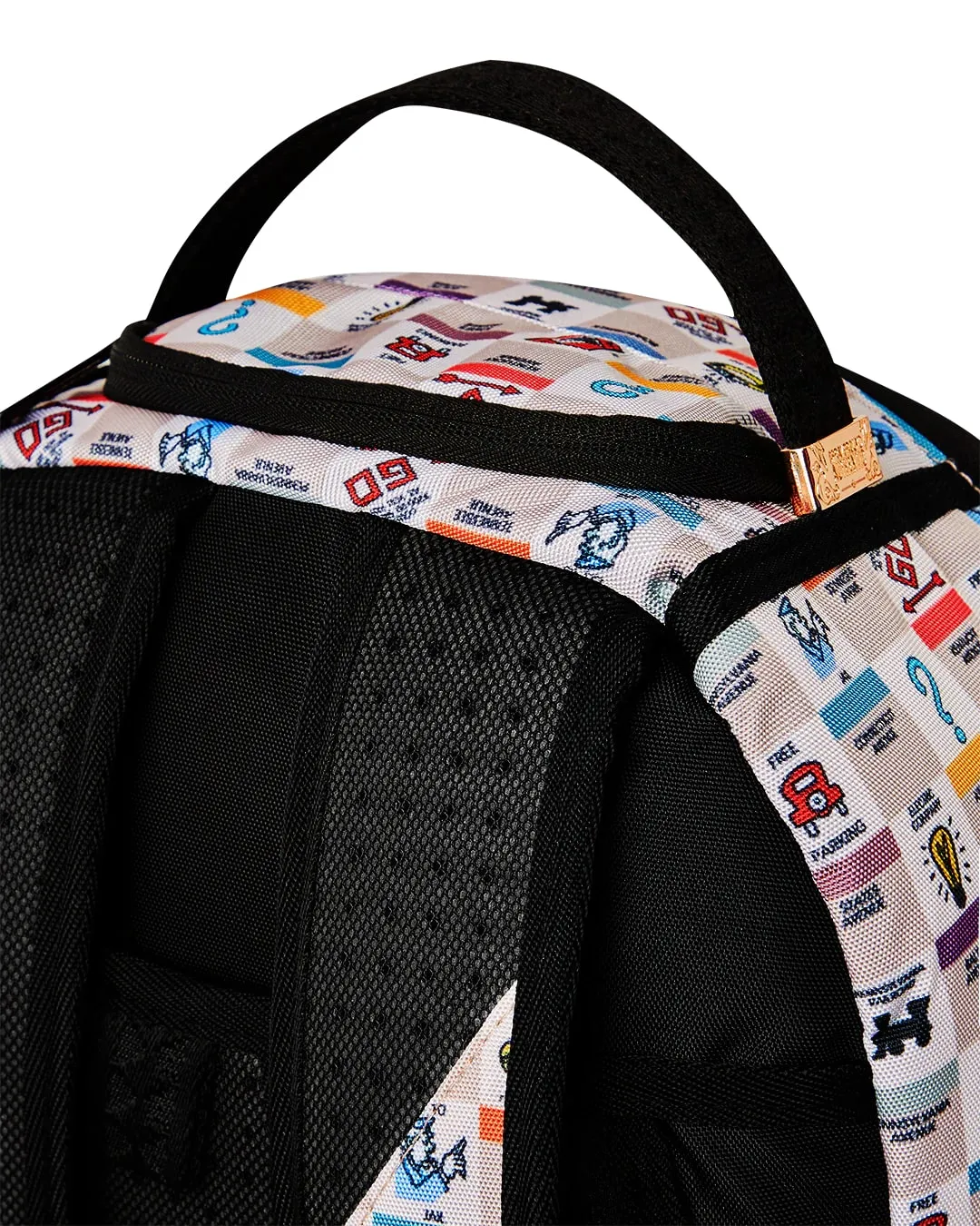 Sprayground Monopoly The Walk DLXSV Backpack B5861 can be rewritten as Sprayground Monopoly Backpack.