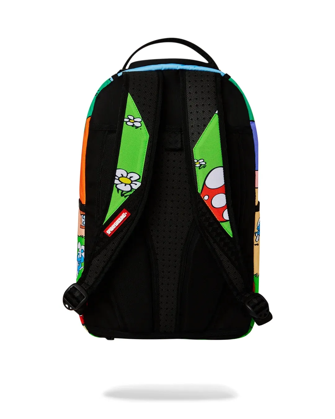 Sprayground Smurfs Mushroom Village Backpack B6429 - Sprayground Smurfs Mushroom Village Backpack for Sale Online