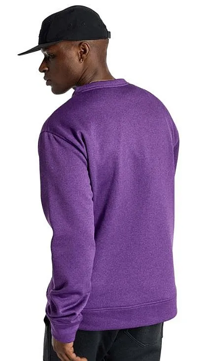 sweatshirt Burton Oak Crew - Imperial Purple Heather - men´s