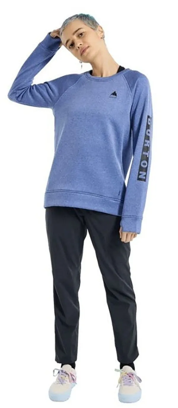 sweatshirt Burton Oak Crew - Slate Blue Heather - women´s