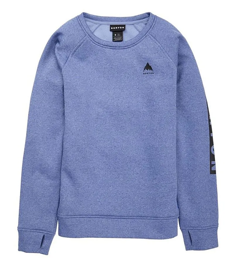 sweatshirt Burton Oak Crew - Slate Blue Heather - women´s