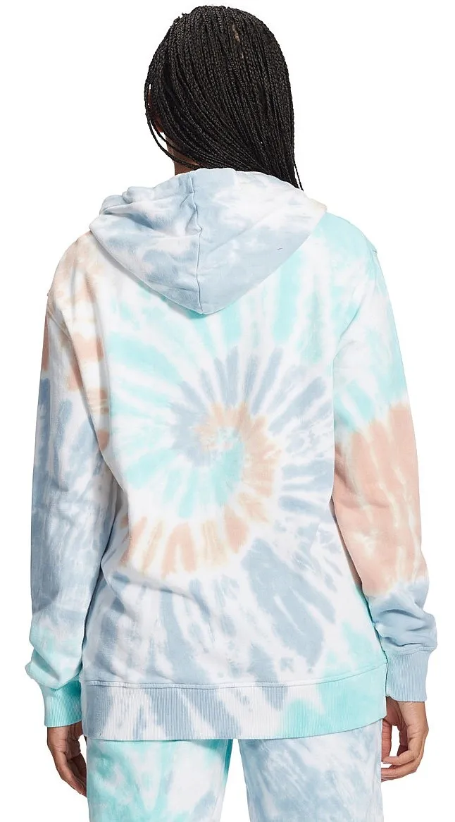 sweatshirt DC Dazed Hoodie - XWMG/Gossamer Pink Tie Dye - women´s