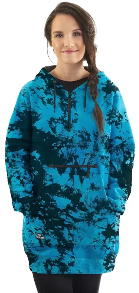 sweatshirt Horsefeathers Alita - Blue Tie Dye - women´s