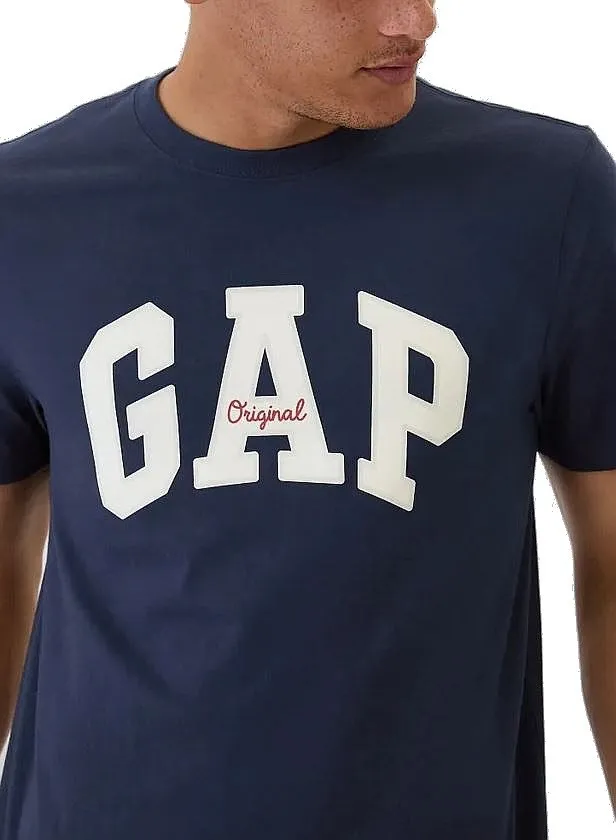 T-Shirt GAP V-Frch Everyday Soft Original Arch - Tapestry Navy - men´s