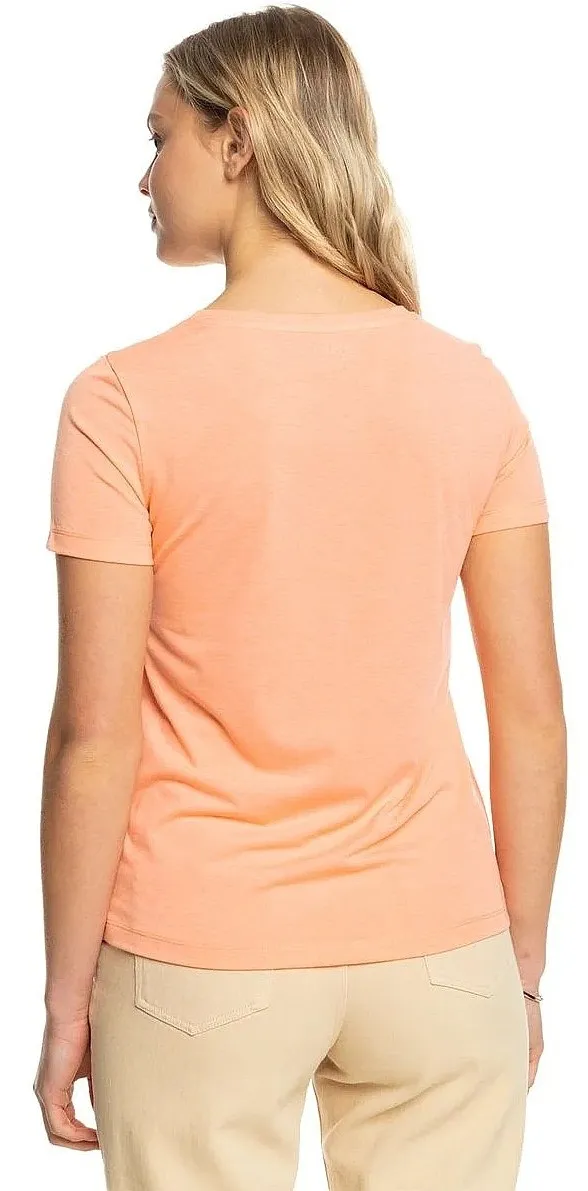 T-Shirt Roxy Chasing The Wave - MFQ0/Papaya Punch - women´s