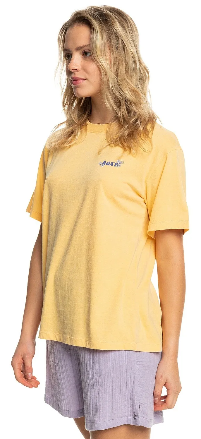 T-Shirt Roxy Moonlight Sunset B - NFK0/Flax - women´s