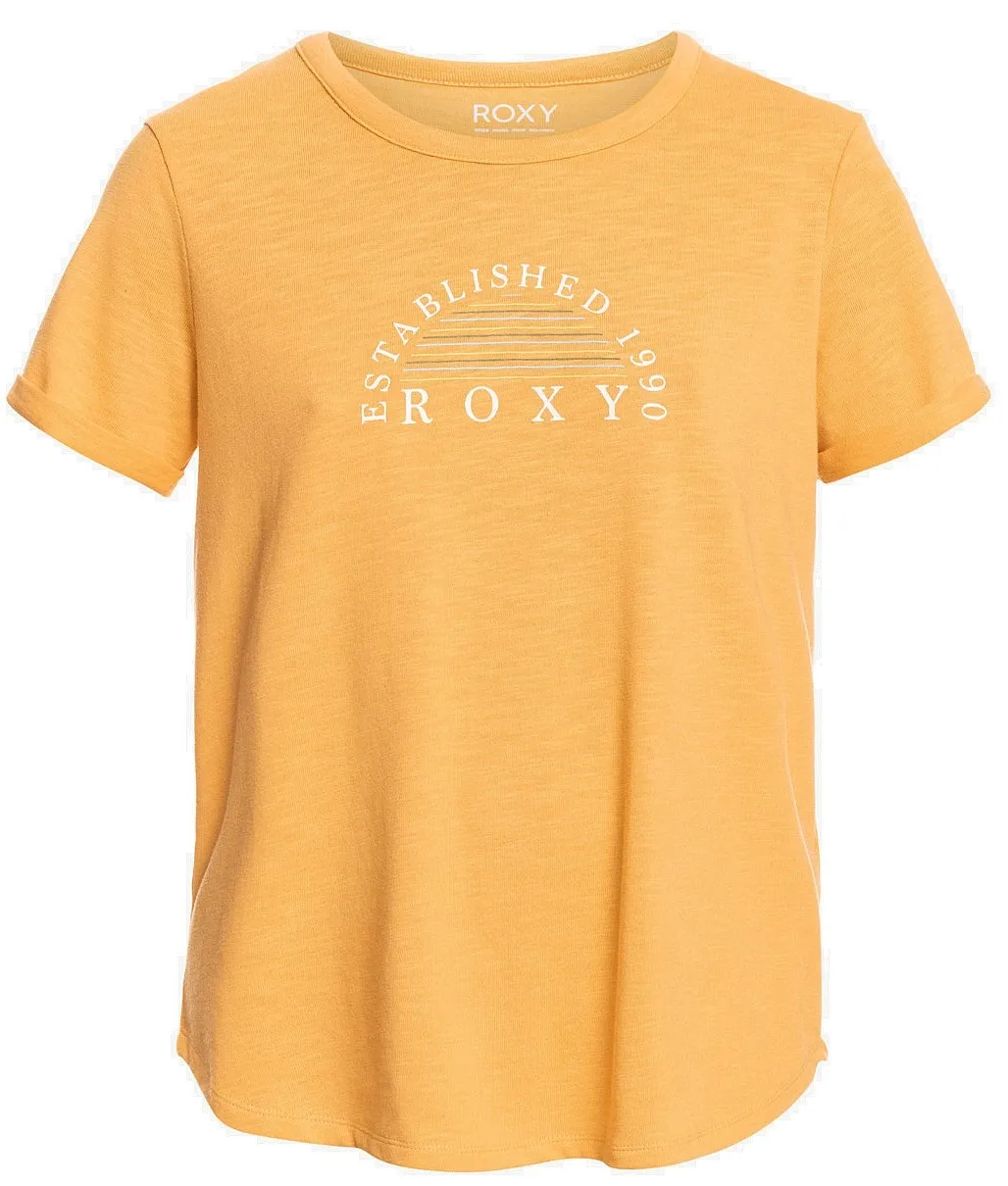 T-Shirt Roxy Oceanholic - YHV0/Ochre - women´s