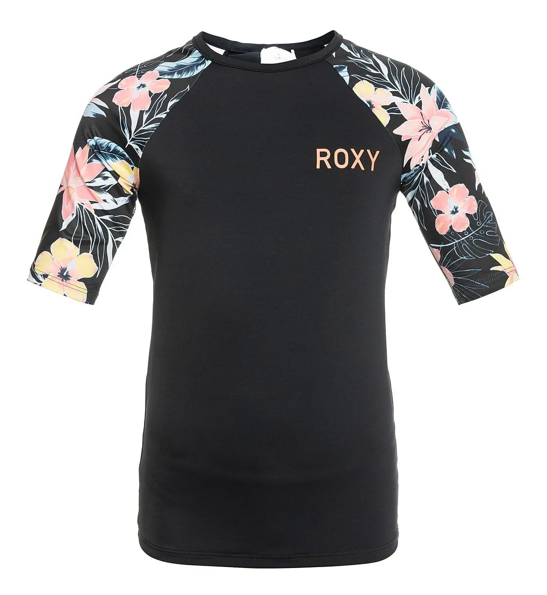 T-Shirt Roxy Printed Lycra - KVJ8/Anthracite S Rg Tropical Breez - girl´s