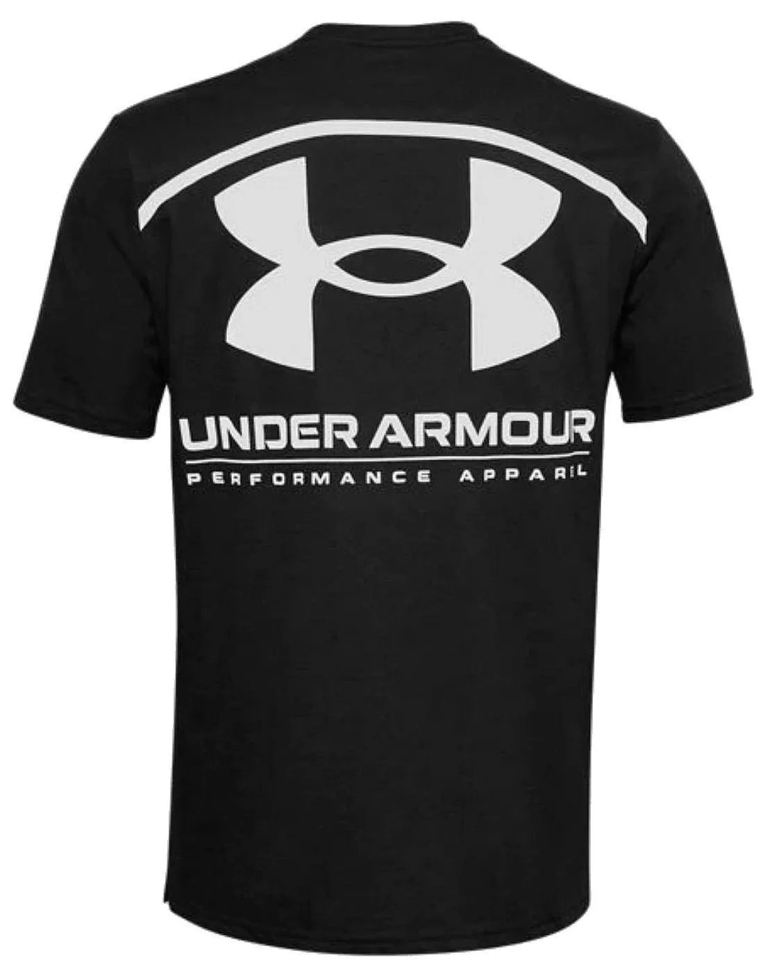 T-Shirt Under Armour Performance Big Logo - 001/Black Onyx White - men´s