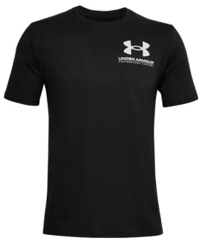 T-Shirt Under Armour Performance Big Logo - 001/Black Onyx White - men´s